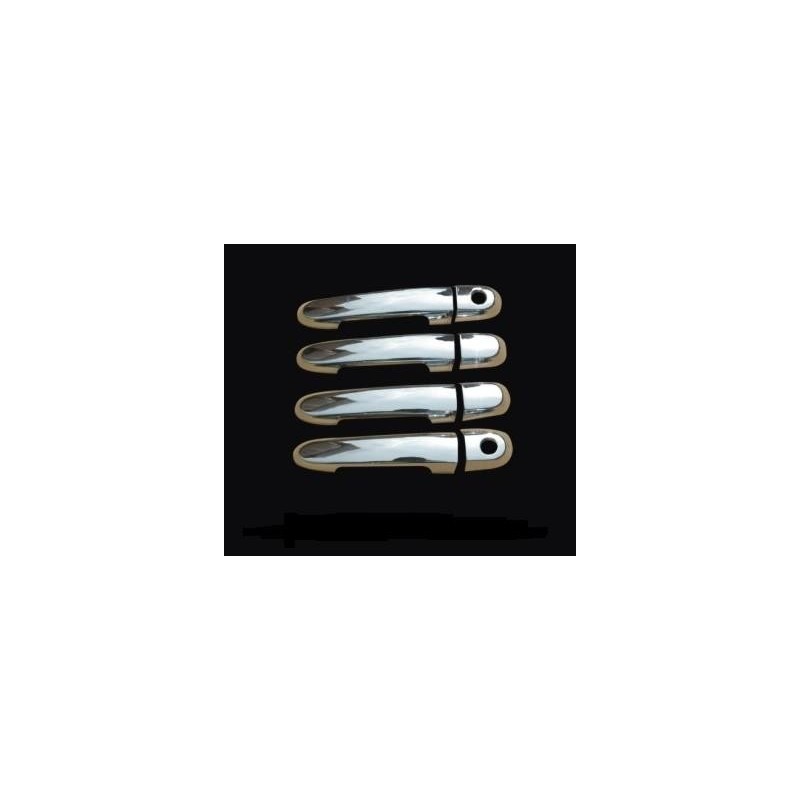 Pour Seat Ibiza III 2000-2009 en Acier Inoxydable Chrome Poignées de porte ouverture poignée de porte capsules Pour Seat Ibiza III 2000-2009 en Acier Inoxydable Chrome Poignées de porte ouverture poignée de porte capsules