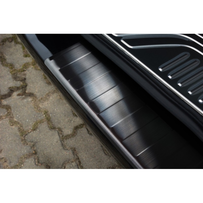 Seuil Lackschutz aluminium pour PEUGEOT 508sw 508 Sw Combi Noir Brillant