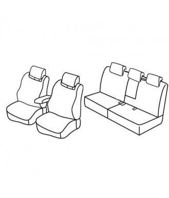 Housses siege auto sur-mesure tissus -SEAT-ALTEA-XL-2007-2015