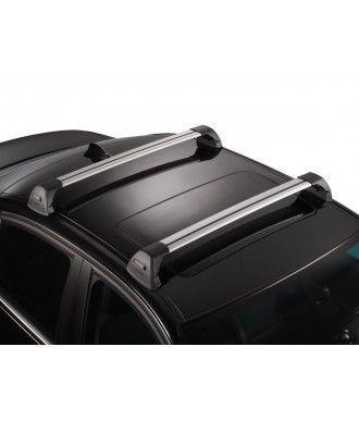 Rameder Pack Barres de Toit SquareBar pour Mercedes-Benz GLC Coupe 140844-36676-1-FR