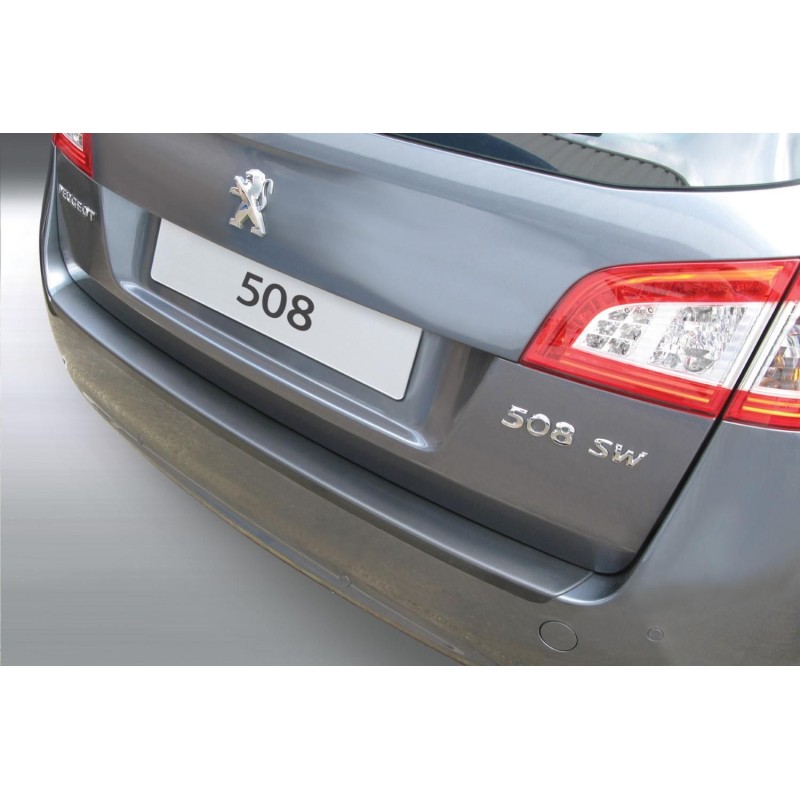 Seuil Lackschutz aluminium pour PEUGEOT 508sw 508 Sw Combi Noir Brillant