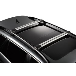 BARRES DE TOIT ALUMINIUM MAZDA 5 de 2005 à 2010 avec barres longitudinales
