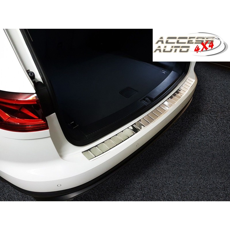 Protection Seuil de coffre INOX à rebords-VOLKSWAGEN-TOUAREG-2018-2019