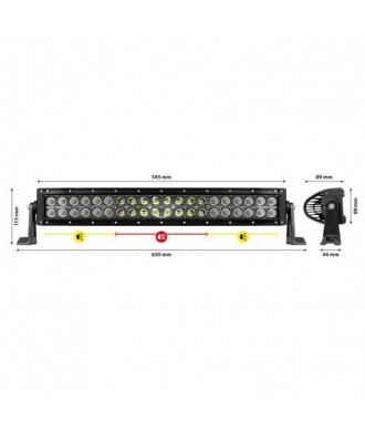 Projecteur-Barre-40-LED-10-30V-550-MM-