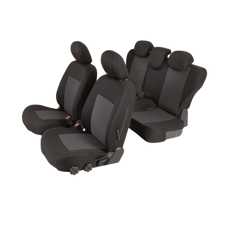 Housses De Siège Auto Pour Peugeot 308 II (2013-2021) - Compatibles Airbags, Tissu Haute Qualité, Protection Complète