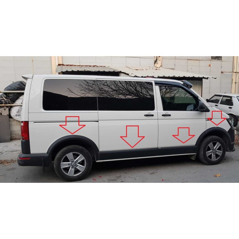 POIGNEE DE COFFRE EN INOX MODELE UNE PORTE VOLKSWAGEN T5 MULTIVAN 2003-2015
