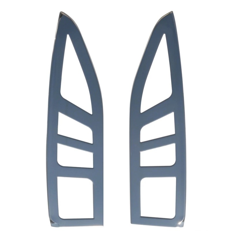 Lot De 2 Enjoliveurs Chromés ABS Pour Feux Arrière Citroën Berlingo 2019+ - Adhésif 3M Inclus
