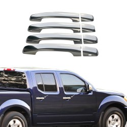 NAVARA D40 Protecteur de seuil de porte en acier inoxydable chrom/é 4 portes