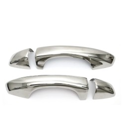 Pour Seat Ibiza III 2000-2009 en Acier Inoxydable Chrome Poignées de porte ouverture poignée de porte capsules Pour Seat Ibiza III 2000-2009 en Acier Inoxydable Chrome Poignées de porte ouverture poignée de porte capsules