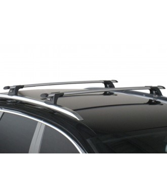 BMW X5 2014 Onwards Gris Verrouillable Anti Vol Barres transversales barres de toit Racks Rails