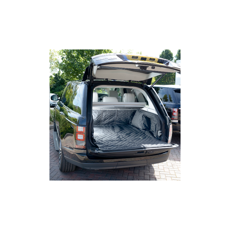 Connected Essentials Tapis de Coffre moulé pour Range Rover Vogue 2012-2019 Imperméable sur Mesure avec Bords surélevés