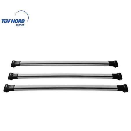 Barres De Toit OMAC Pour Mercedes Vito/Viano W639 (2003-2014) – Alu Gris, 75kg
