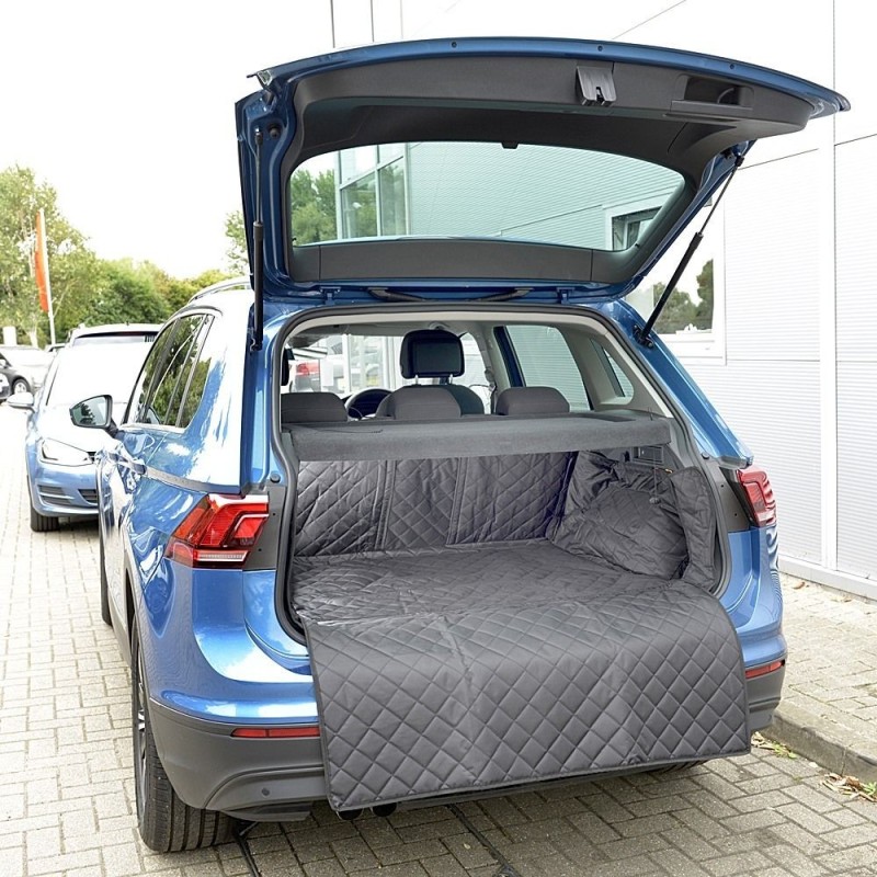 YEE PIN Tiguan 2 SWB Doublure de coffre Plateau de plancher de coffre de voiture Tapis de toit Doublure de toit /étanche Antid/érapant empattement standard uniquement