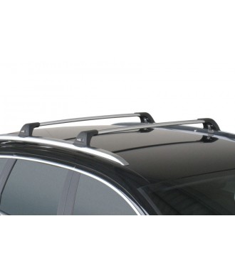 barres de toit en aluminium SEAT ATECA 2016 barres transversales Noir 