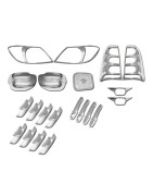 jeu marche pieds inox / aluminium